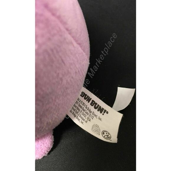 Bun Bun Elephant Plush 8" Stuffed Animal Stacking Good Stuff Light Purple - Picture 5 of 5